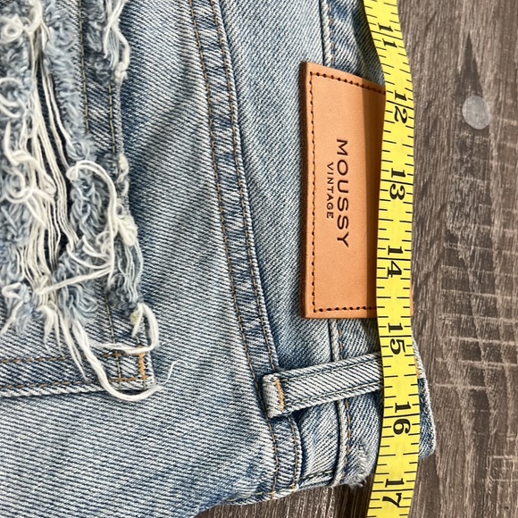 Moussy Vintage Yardley Distressed Jeans Size 28 NWT - Picture 11 of 16